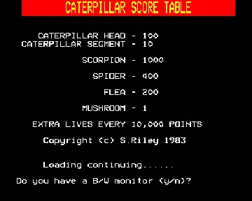 Caterpillar (1983)(IJK)[CATERPI] screen shot title